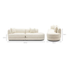 Sandro Sofa - Almond L3