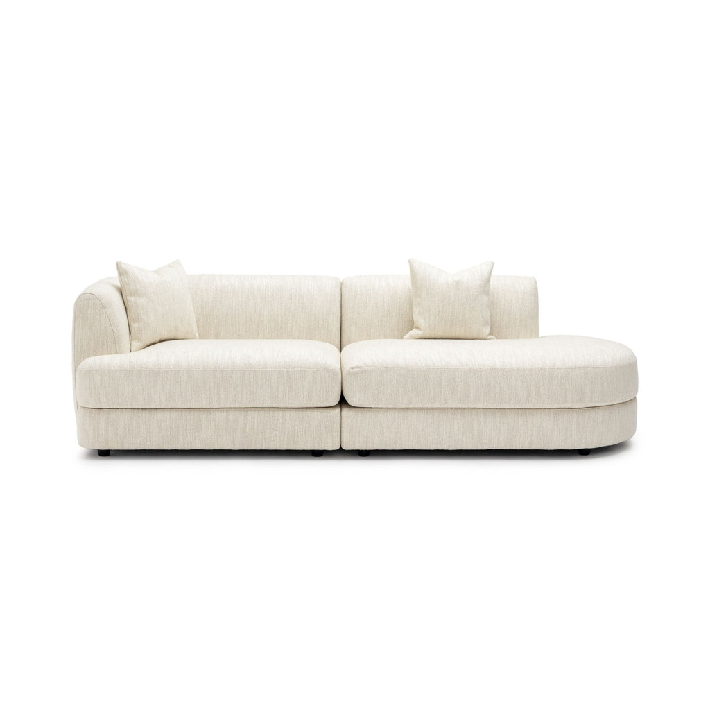 Sandro Sofa - Almond L3 - Sofas Loom Collection Loom Collection Dubai