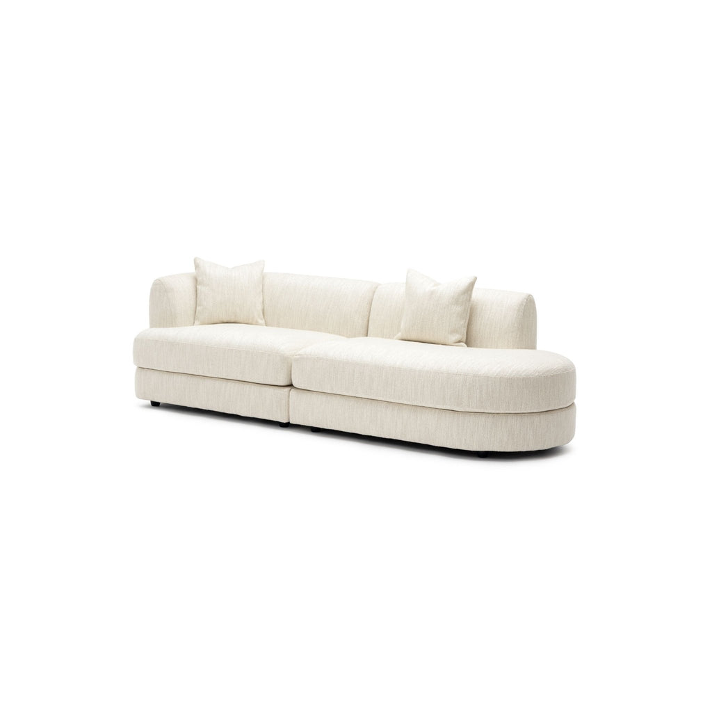 Sandro Sofa - Almond L3 - Sofas Loom Collection Loom Collection Dubai