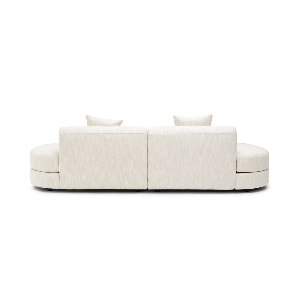 Sandro Sofa - Almond L4 - Sofas Loom Collection Loom Collection Dubai