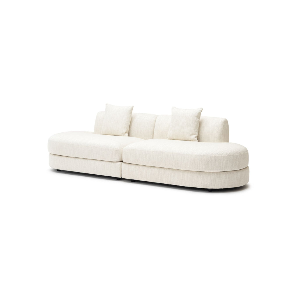 Sandro Sofa - Almond L4 - Sofas Loom Collection Loom Collection Dubai