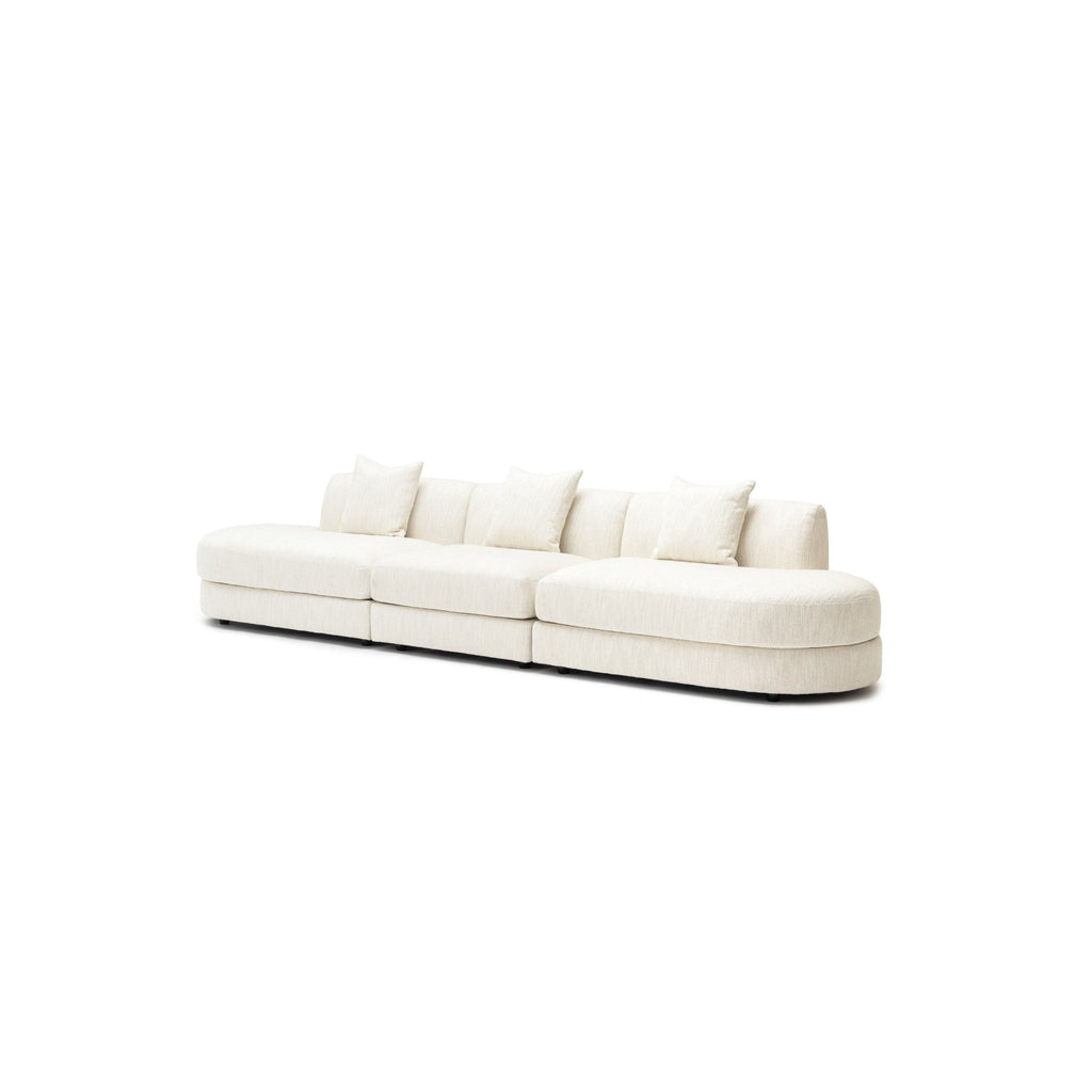 Sandro Sofa - Almond L5 - Sofas Loom Collection Loom Collection Dubai