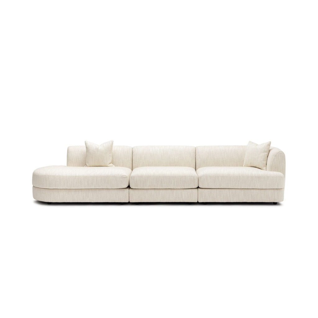 Sandro Sofa - Almond L6 - Sofas Loom Collection Loom Collection Dubai