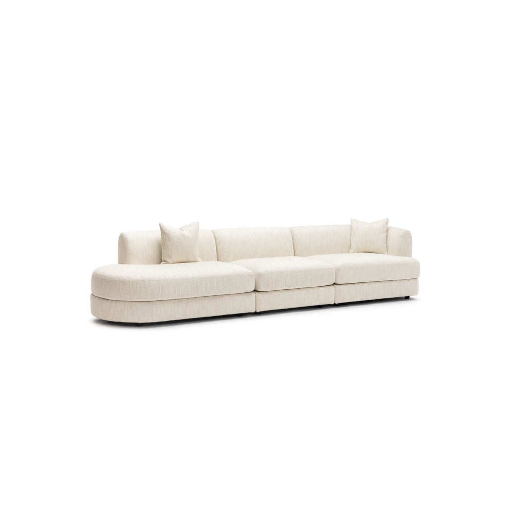 Sandro Sofa - Almond L6 - Sofas Loom Collection Loom Collection Dubai