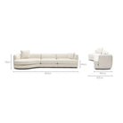 Sandro Sofa - Almond L7 - Sofas Loom Collection Loom Collection Dubai