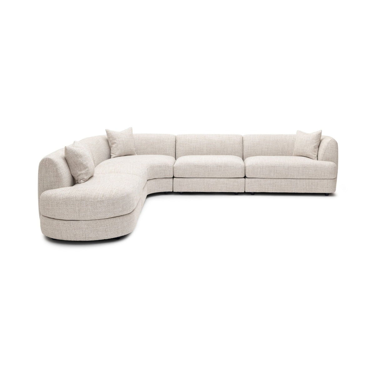 Sandro Sofa - Fog L10 - Modular Sofas Loom Collection Loom Collection Dubai
