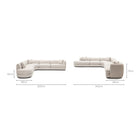 Sandro Sofa - Fog L10 - Modular Sofas Loom Collection Loom Collection Dubai