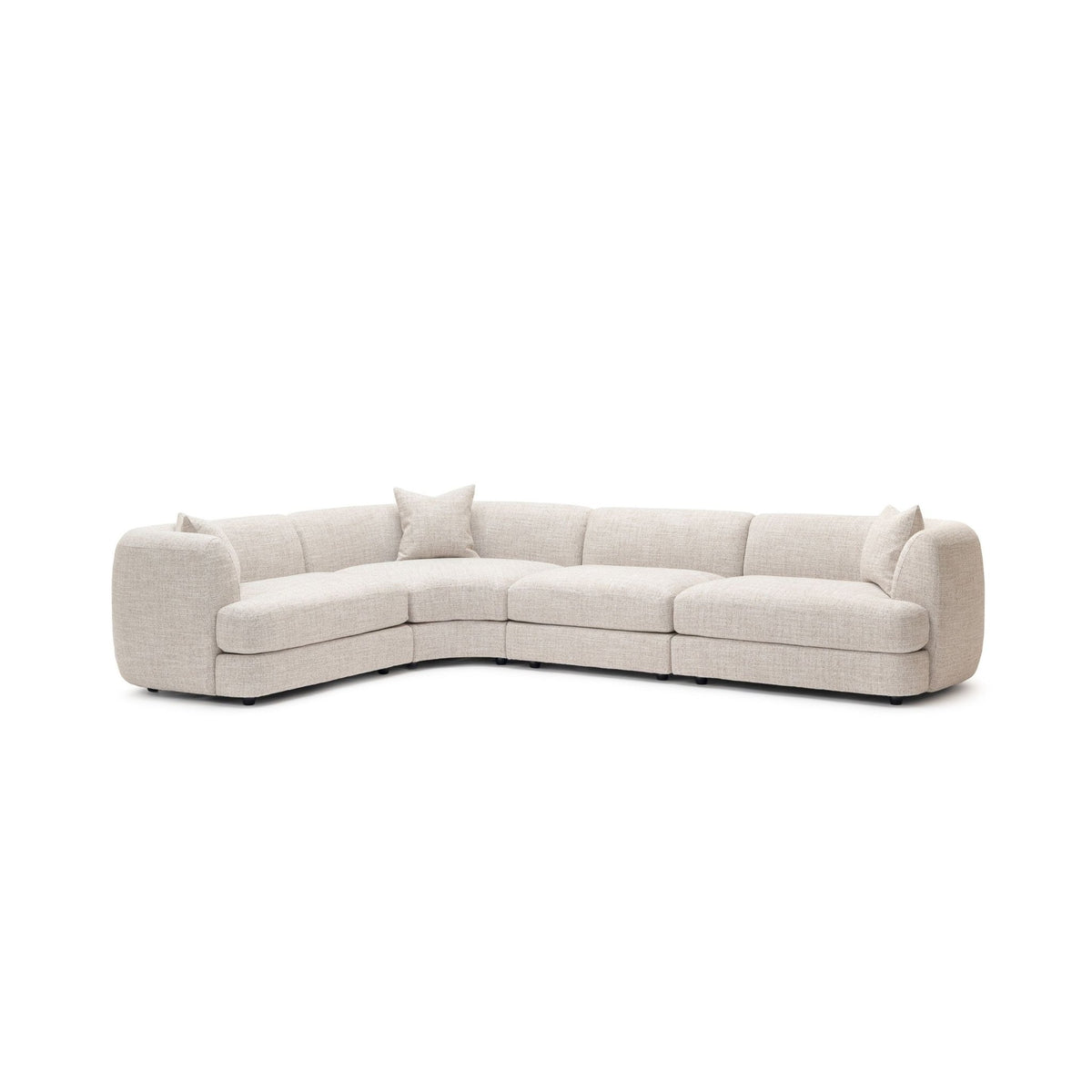 Sandro Sofa - Fog L11 - Modular Sofas Loom Collection Loom Collection Dubai