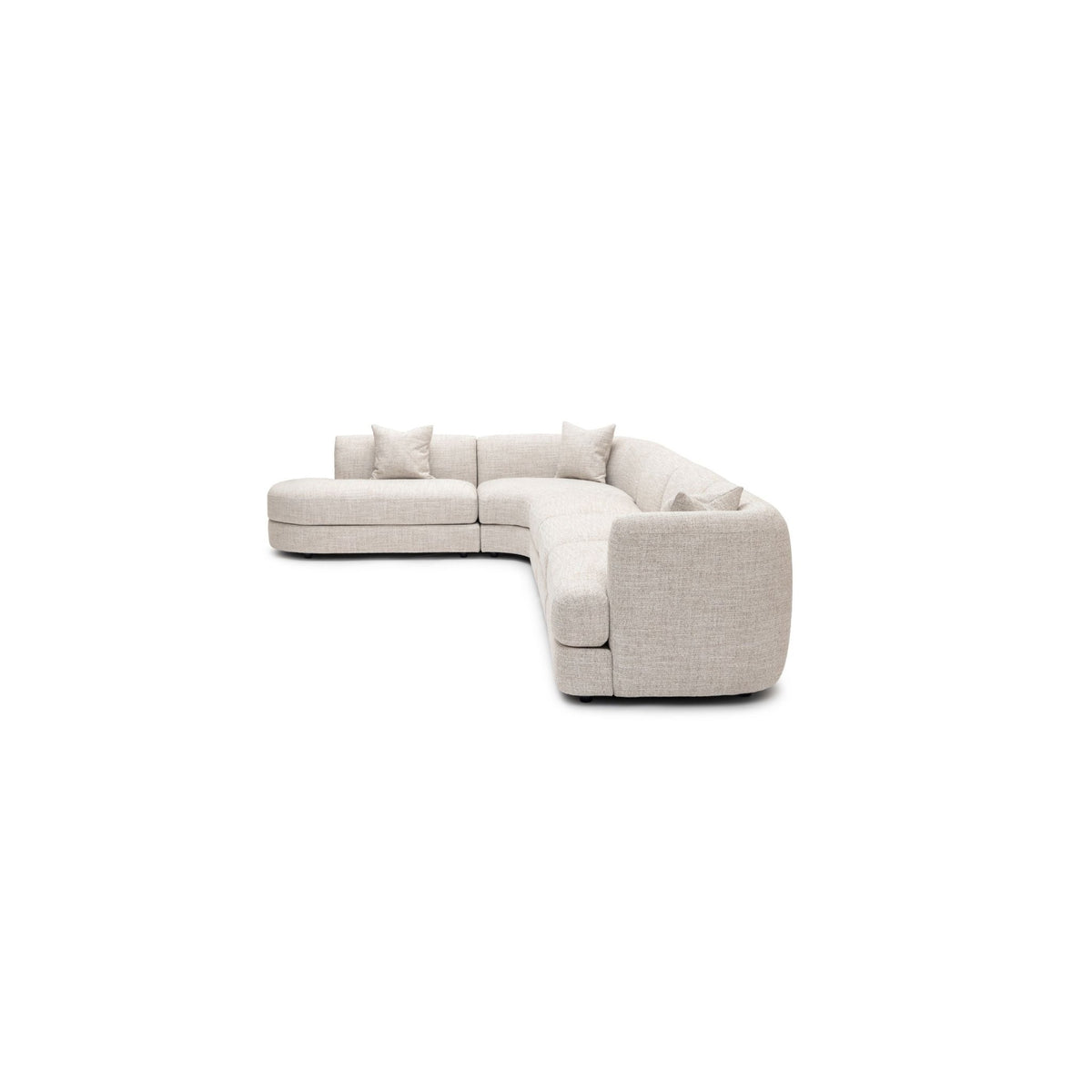 Sandro Sofa - Fog L12 - Modular Sofas Loom Collection Loom Collection Dubai