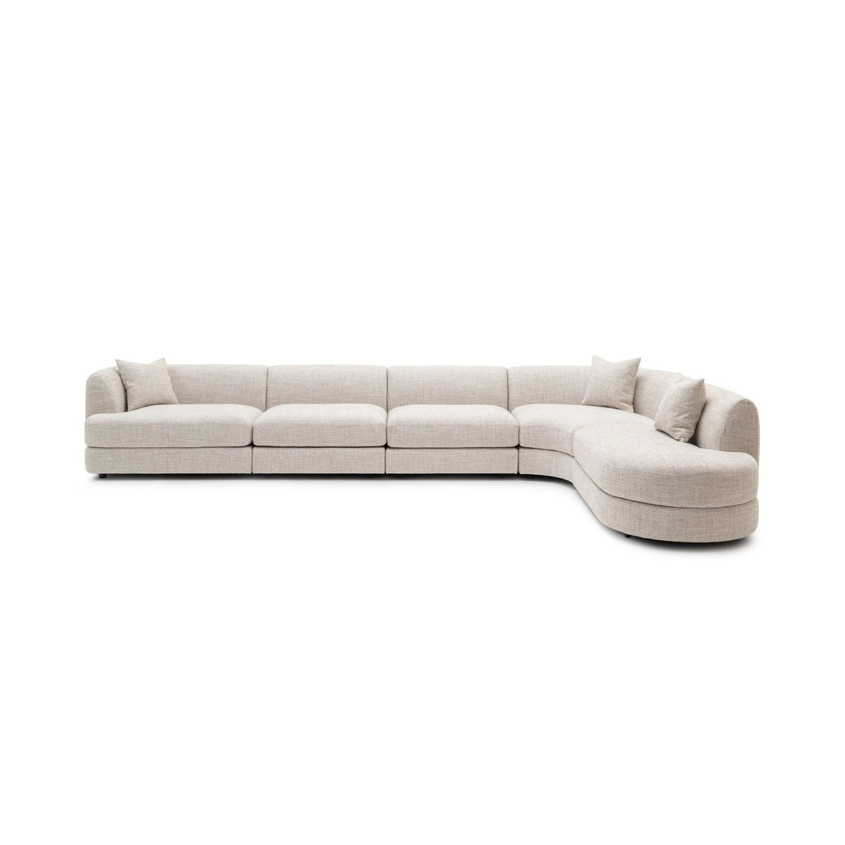 Sandro Sofa - Fog L12 - Modular Sofas Loom Collection Loom Collection Dubai