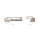Sandro Sofa - Fog L13 - Modular Sofas Loom Collection Loom Collection Dubai
