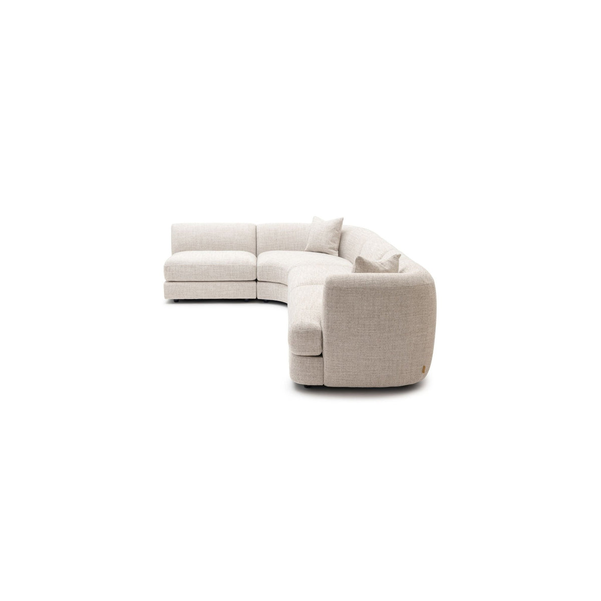 Sandro Sofa - Fog L13 - Modular Sofas Loom Collection Loom Collection Dubai