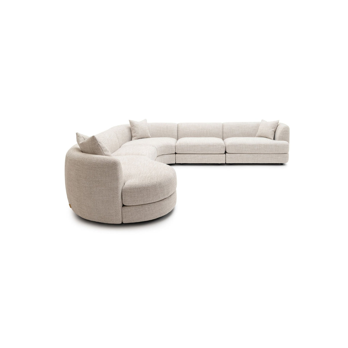 Sandro Sofa - Fog L15 - Modular Sofas Loom Collection Loom Collection Dubai