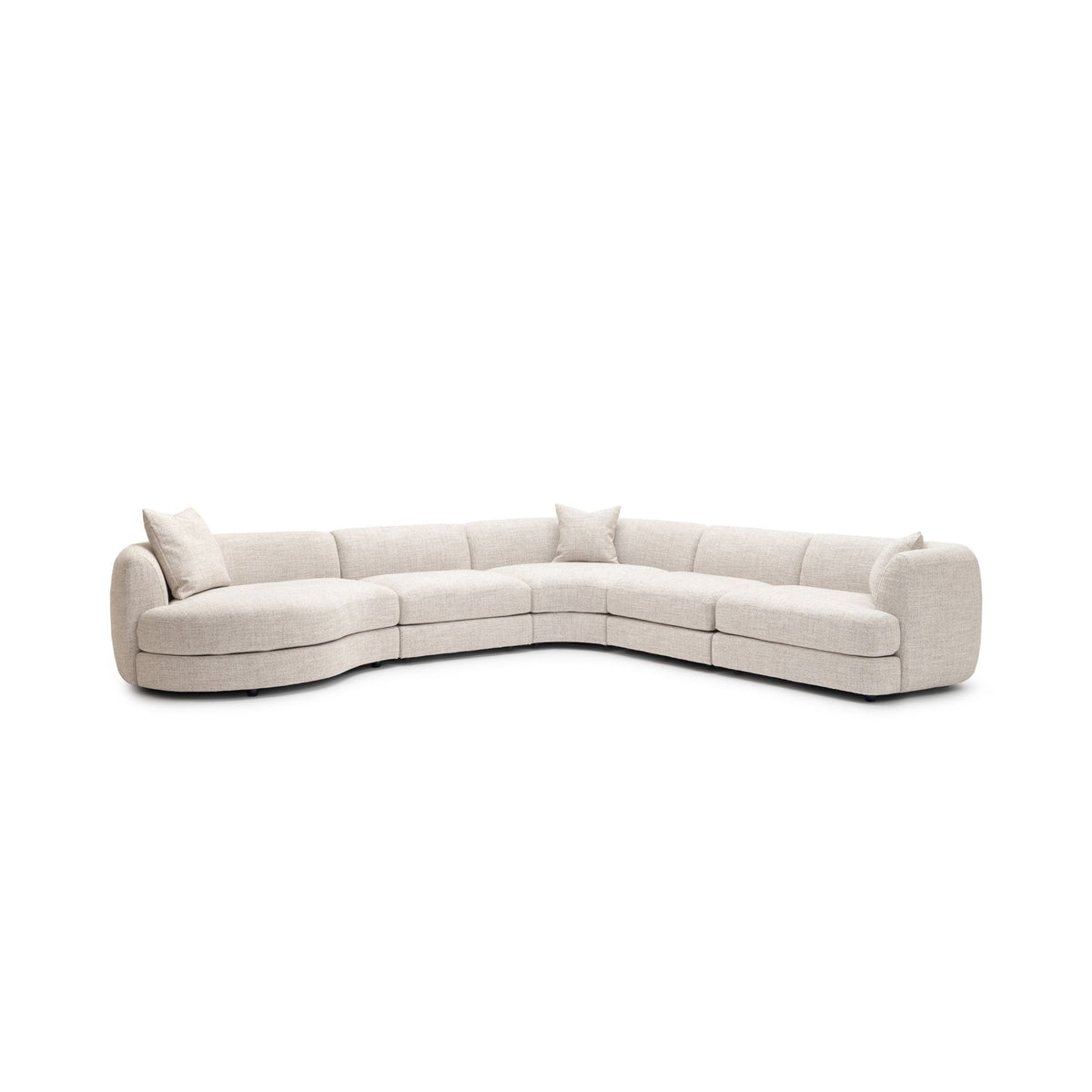 Sandro Sofa - Fog L15 - Modular Sofas Loom Collection Loom Collection Dubai