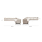 Sandro Sofa - Fog L16 - Modular Sofas Loom Collection Loom Collection Dubai