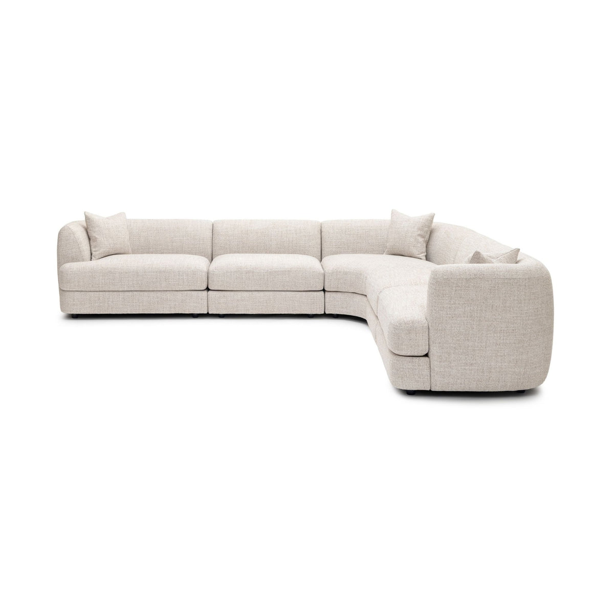 Sandro Sofa - Fog L16 - Modular Sofas Loom Collection Loom Collection Dubai