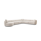 Sandro Sofa - Fog L18 - Modular Sofas Loom Collection Loom Collection Dubai