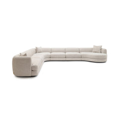 Sandro Sofa - Fog L18 - Modular Sofas Loom Collection Loom Collection Dubai