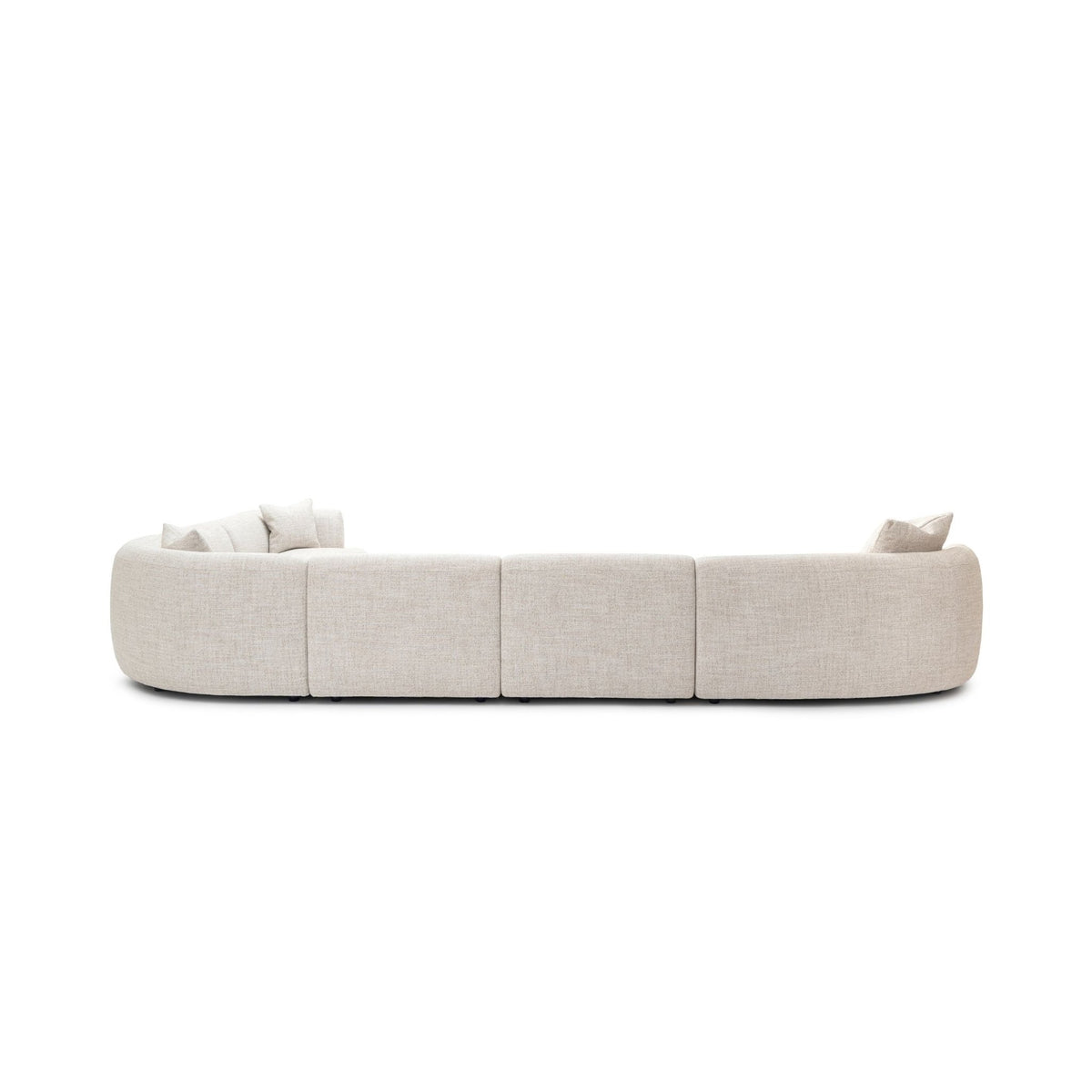 Sandro Sofa - Fog L19 - Modular Sofas Loom Collection Loom Collection Dubai