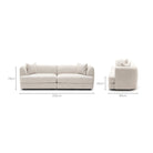 Sandro Sofa - Fog L1 - Sofas Loom Collection Loom Collection Dubai