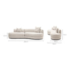 Sandro Sofa - Fog L21 - Sofas Loom Collection Loom Collection Dubai