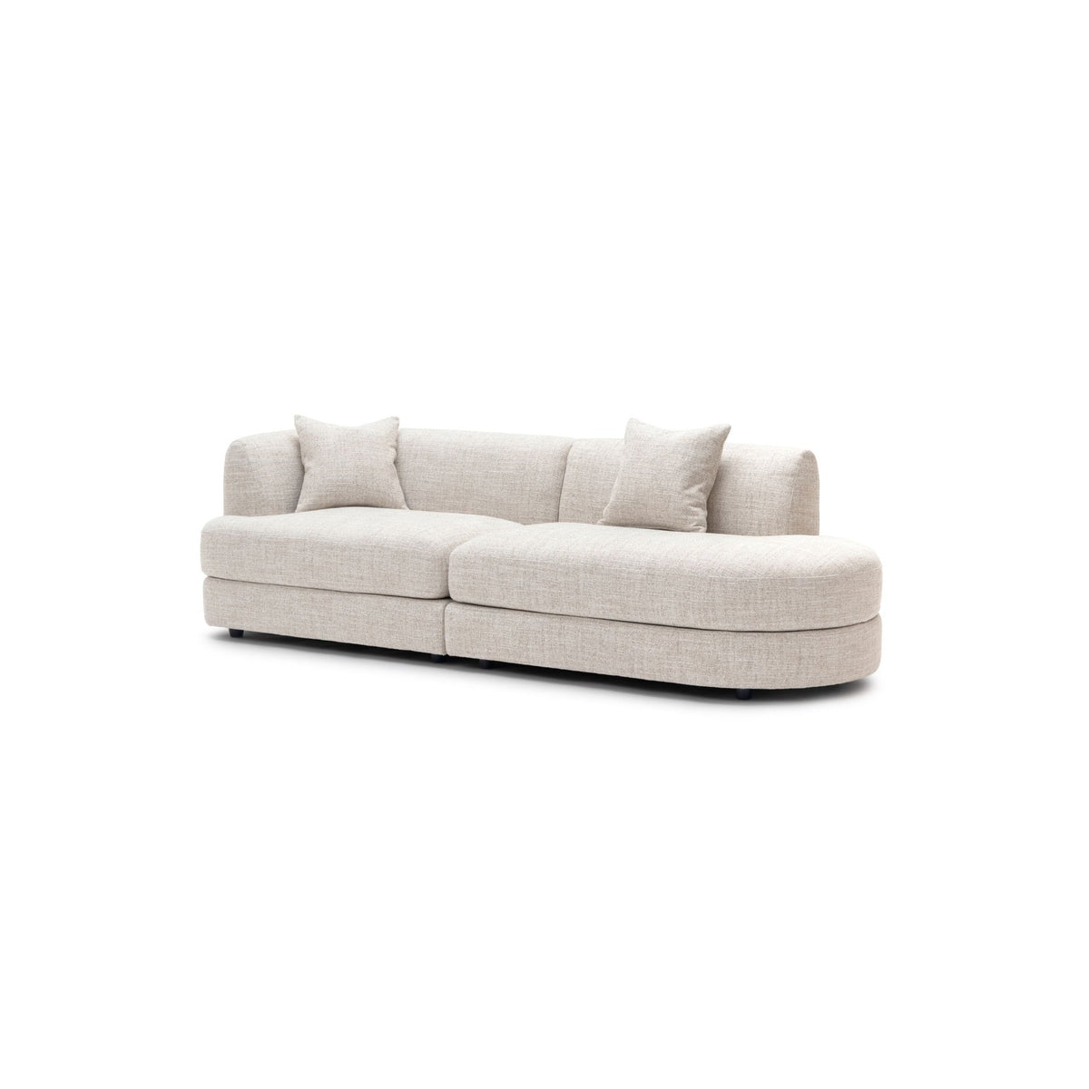 Sandro Sofa - Fog L3 - Sofas Loom Collection Loom Collection Dubai