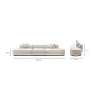 Sandro Sofa - Fog L5 - Sofas Loom Collection Loom Collection Dubai