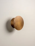 Santi - Led Adjustable Disk Wall Light Aged Brass