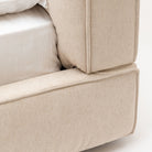 Santorini Standard Bed - Beige - Beds Loom Collection Loom Collection Dubai
