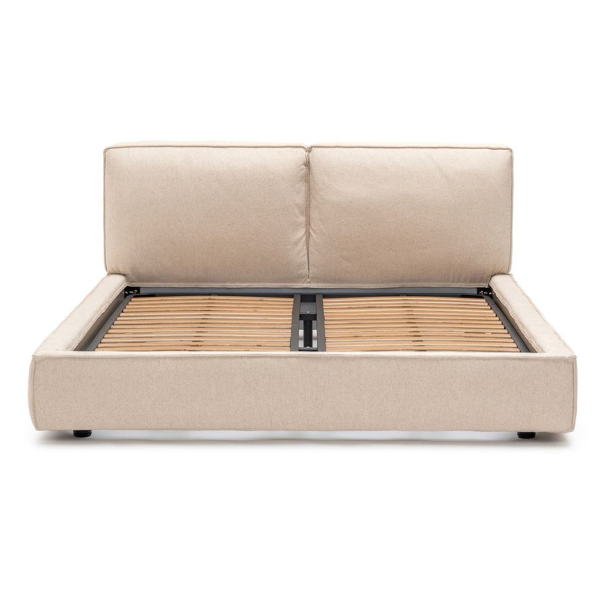 Santorini Standard Bed - Beige - Beds Loom Collection Loom Collection Dubai
