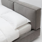 Santorini Standard Bed - Grey - Beds Loom Collection Loom Collection Dubai