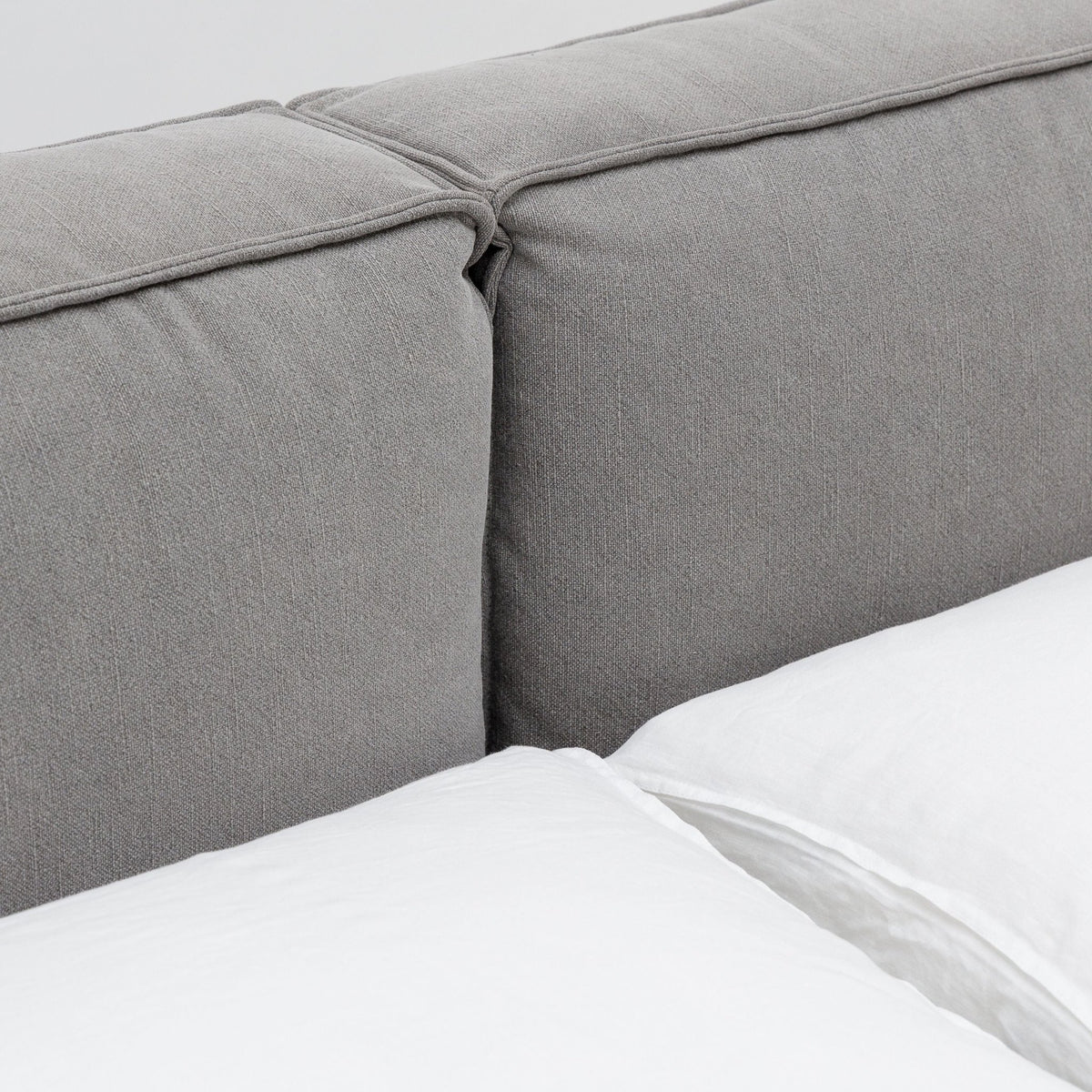 Santorini Standard Bed - Grey - Beds Loom Collection Loom Collection Dubai
