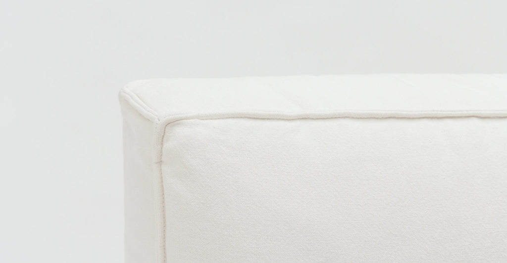 Santorini Standard Bed - Off White.