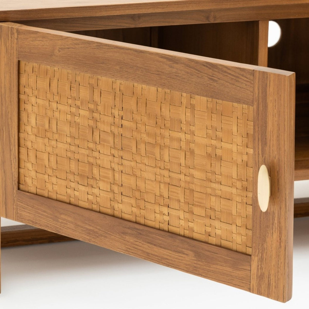 Sato Entertainment Unit - Brown - TV and Entertainment Units Loom Collection Loom Collection Dubai