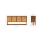 Sato Sideboard - Brown - Buffets & Sideboards Loom Collection Loom Collection Dubai
