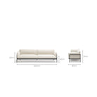 Scribe 240 Sofa - Oatmeal - Sofas Natadora Loom Collection Dubai