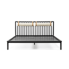 Sensu Bed - Black Oak - Beds Tolv Loom Collection Dubai
