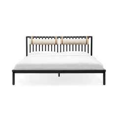 Sensu Bed - Black Oak - Beds Tolv Loom Collection Dubai