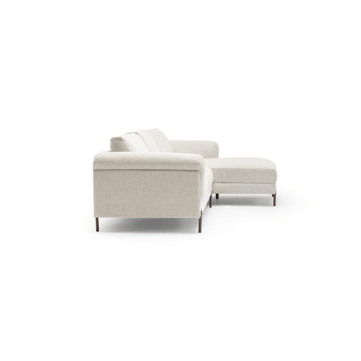 Serena L-Shaped Sofa - Almond Cream - Modular Sofas Loom Collection Loom Collection Dubai