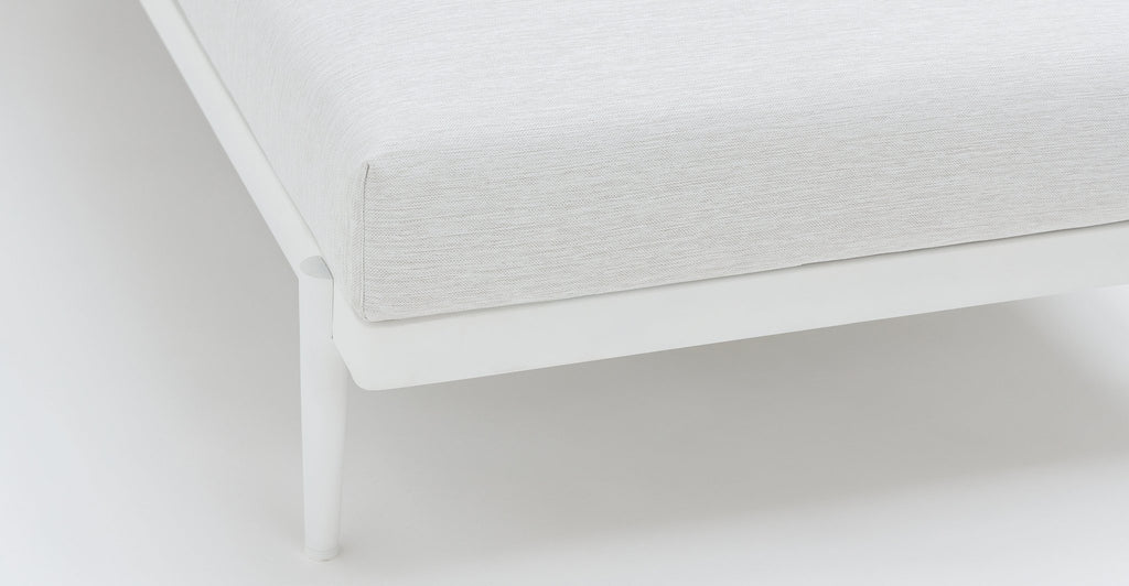 Seville Chaise Right - Stonewhite & Chalk.