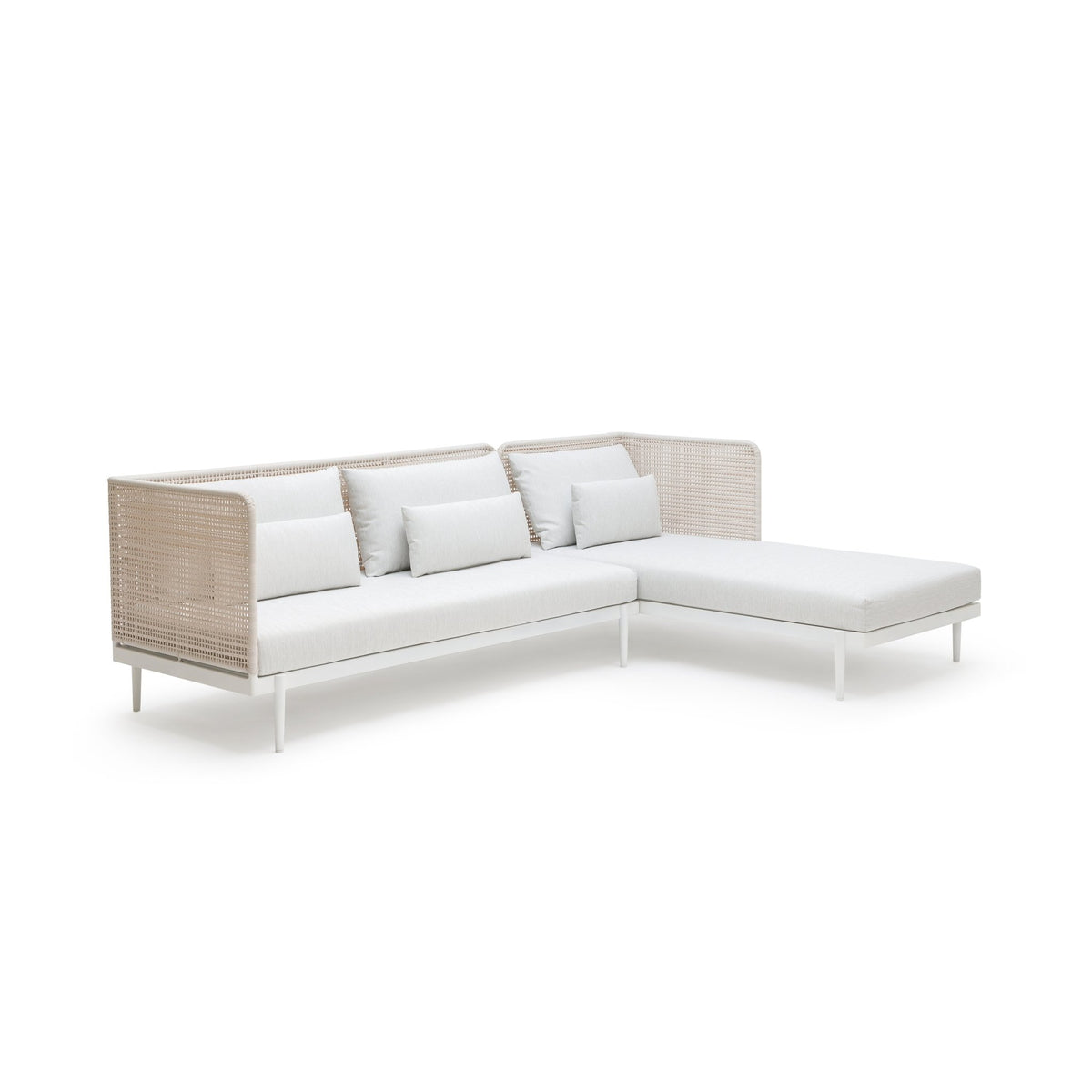 Seville Sofa - Stonewhite & Chalk
