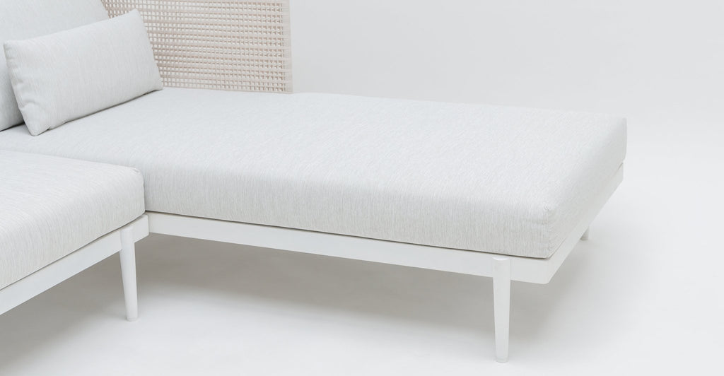 SEVILLE SOFA - STONEWHITE & CHALK - THE LOOM COLLECTION