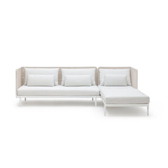 Seville Sofa - Stonewhite & Chalk