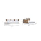 Seville Sofa - Stonewhite & Natural