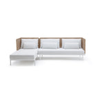 Seville Sofa - Stonewhite & Natural