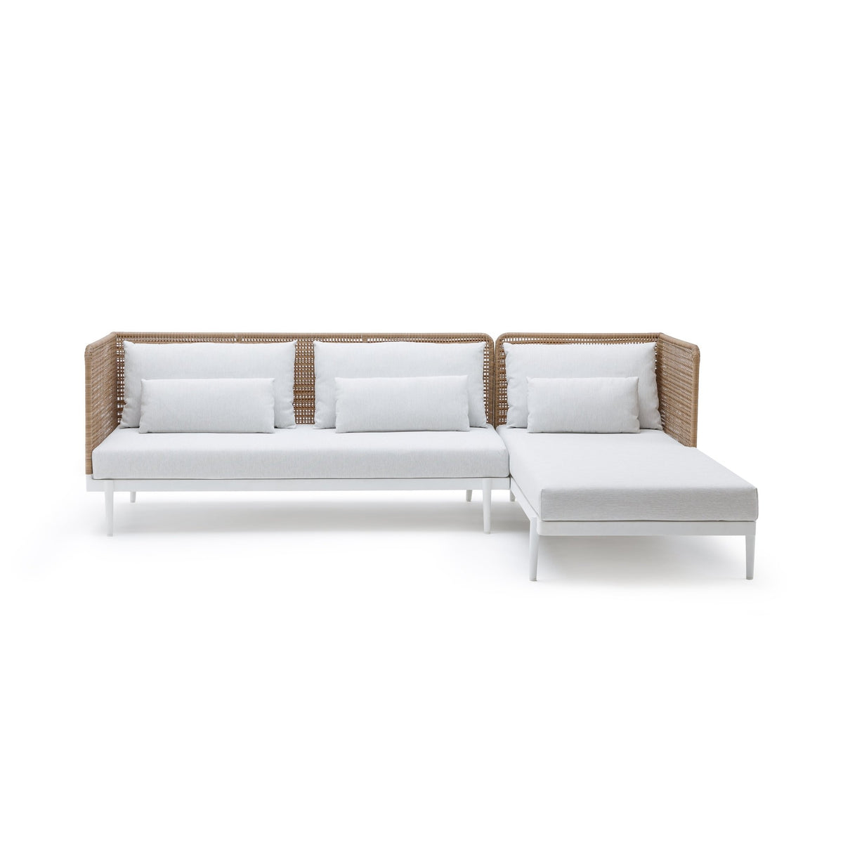 Seville Sofa - Stonewhite & Natural