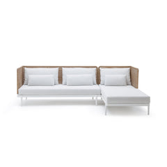Seville Sofa - Stonewhite & Natural