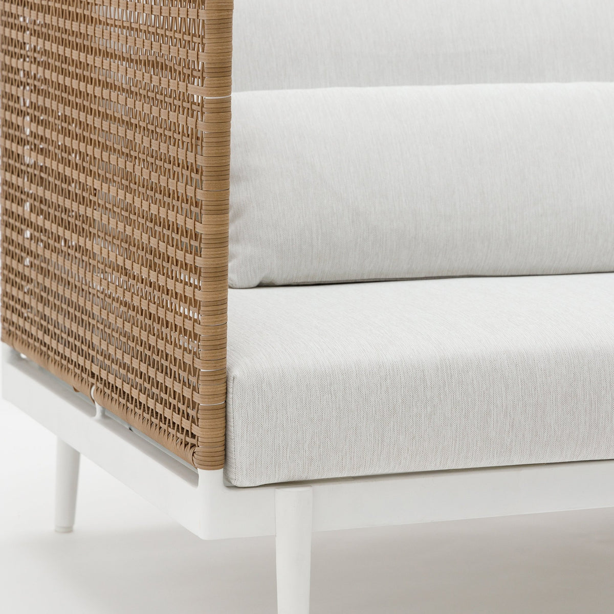 Seville Sofa - Stonewhite & Natural