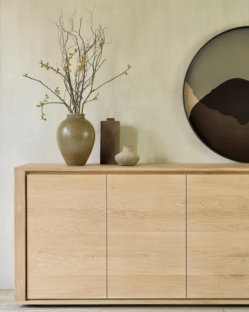 Shadow Sideboard - Oak - 4 Doors - Loom Collection