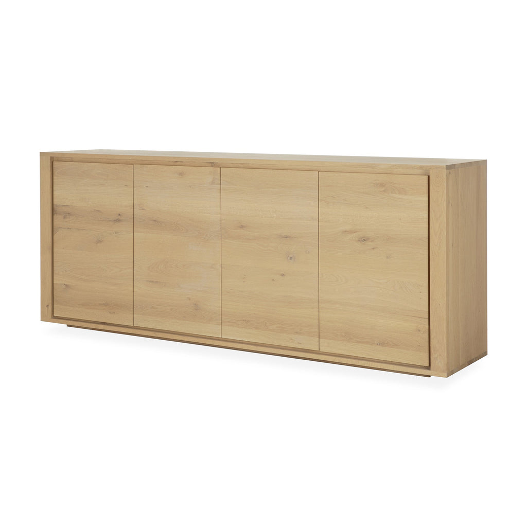 Shadow Sideboard - Oak - 4 Doors - Loom Collection